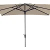 Madison stokparasol Syros luxe ecru 280x280 cm.