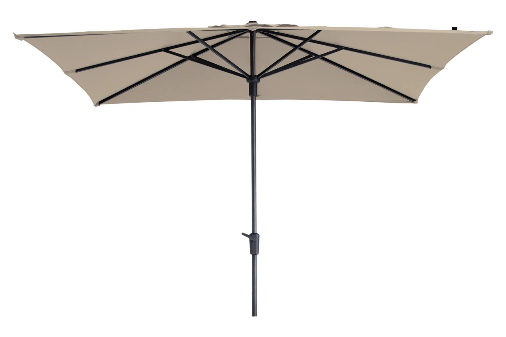 Madison stokparasol Syros luxe ecru 280x280 cm.