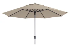 Madison stokparasol timor luxe Ecru 400 cm.