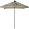 Madison Triangle stokparasol - 210x130 cm. Taupe OP=OP