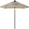 Madison Triangle stokparasol - 210x130 cm. ecru. OP=OP