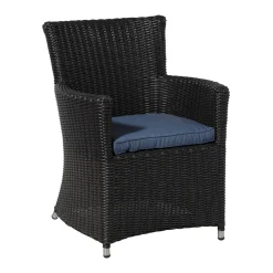 Madison Wicker zitkussen Panama Safier Blue - Universeel