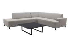 Malaga/Cuba - hoekbank loungeset chaise longue - taupe