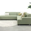 Malaga hoekbank loungeset chaise longue - green