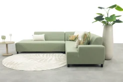 Malaga hoekbank loungeset chaise longue - green