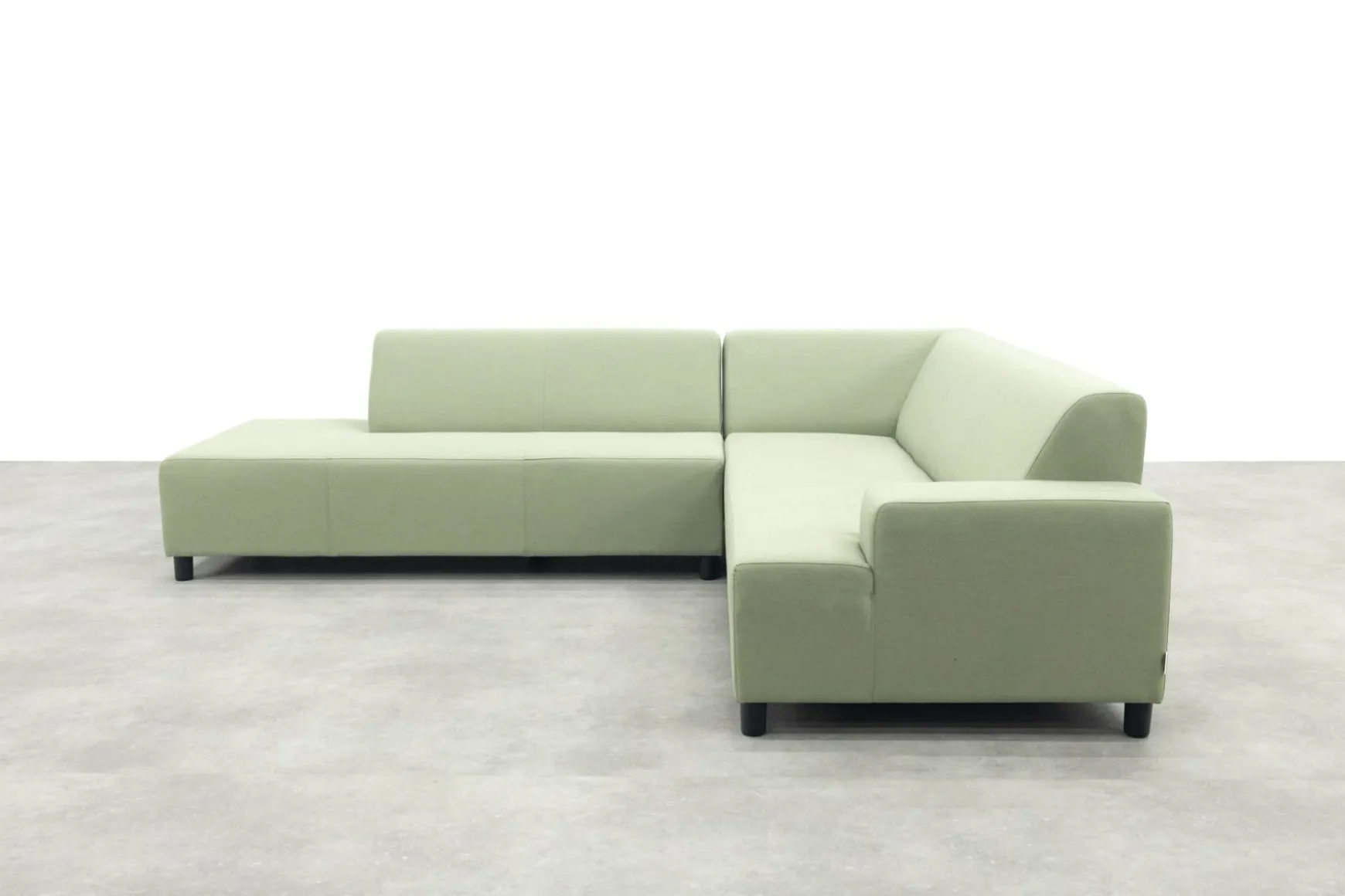 Malaga hoekbank loungeset chaise longue - green