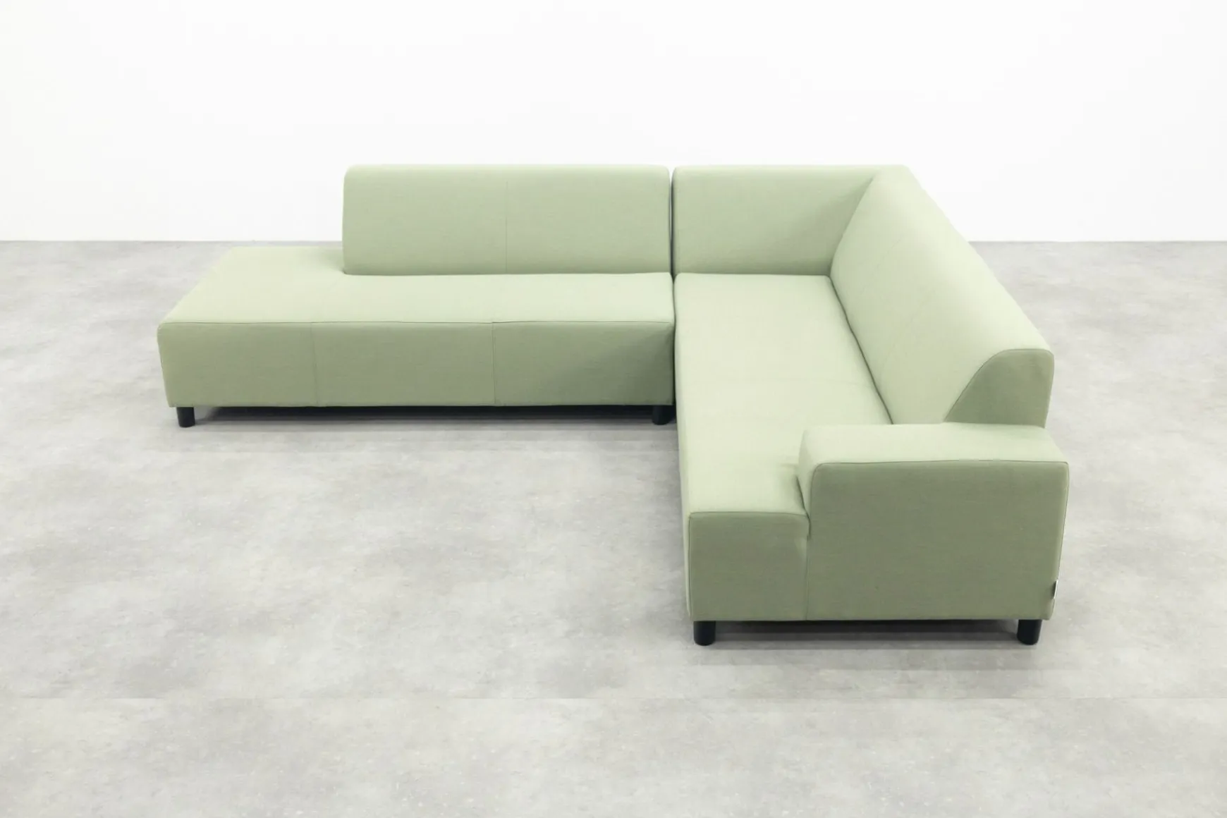 Malaga hoekbank loungeset chaise longue - green