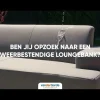 Malaga hoekbank loungeset chaise longue - Taupe