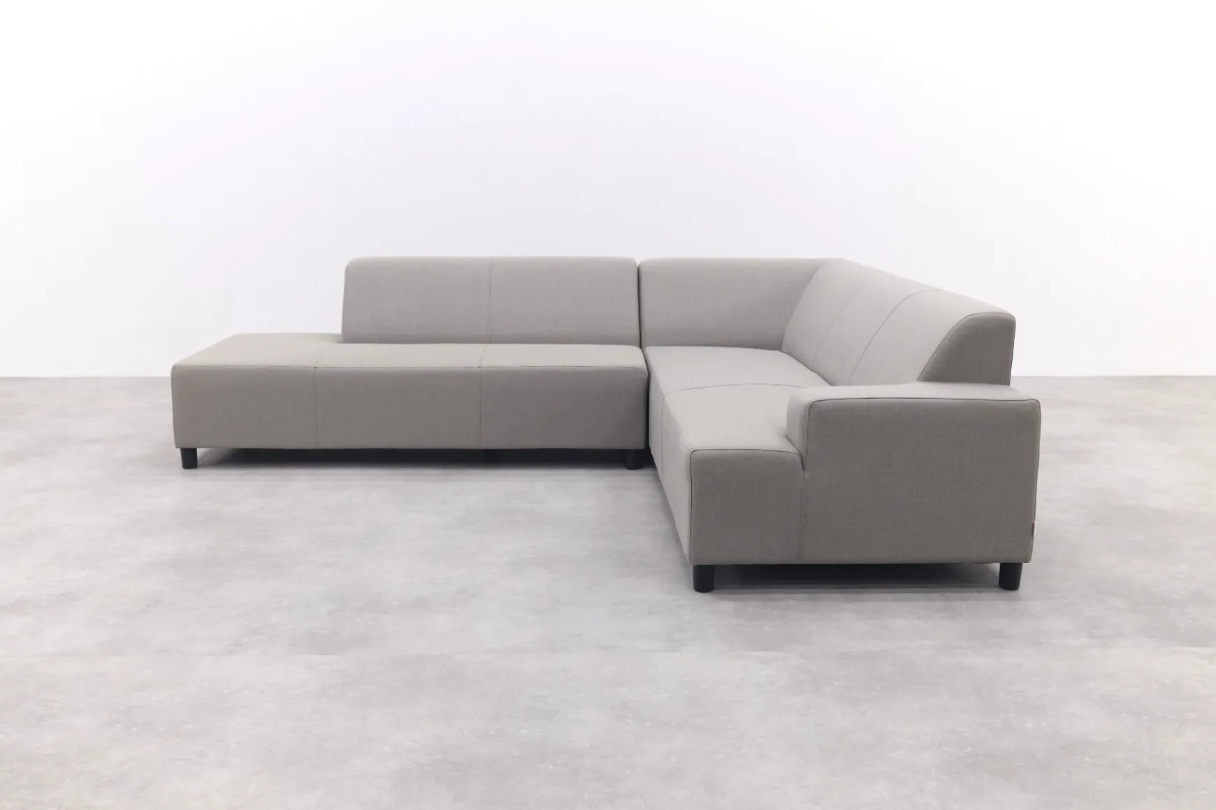 Malaga hoekbank loungeset chaise longue - Taupe