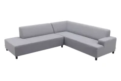 Malaga hoekbank loungeset chaise longue - Lichtgrijs