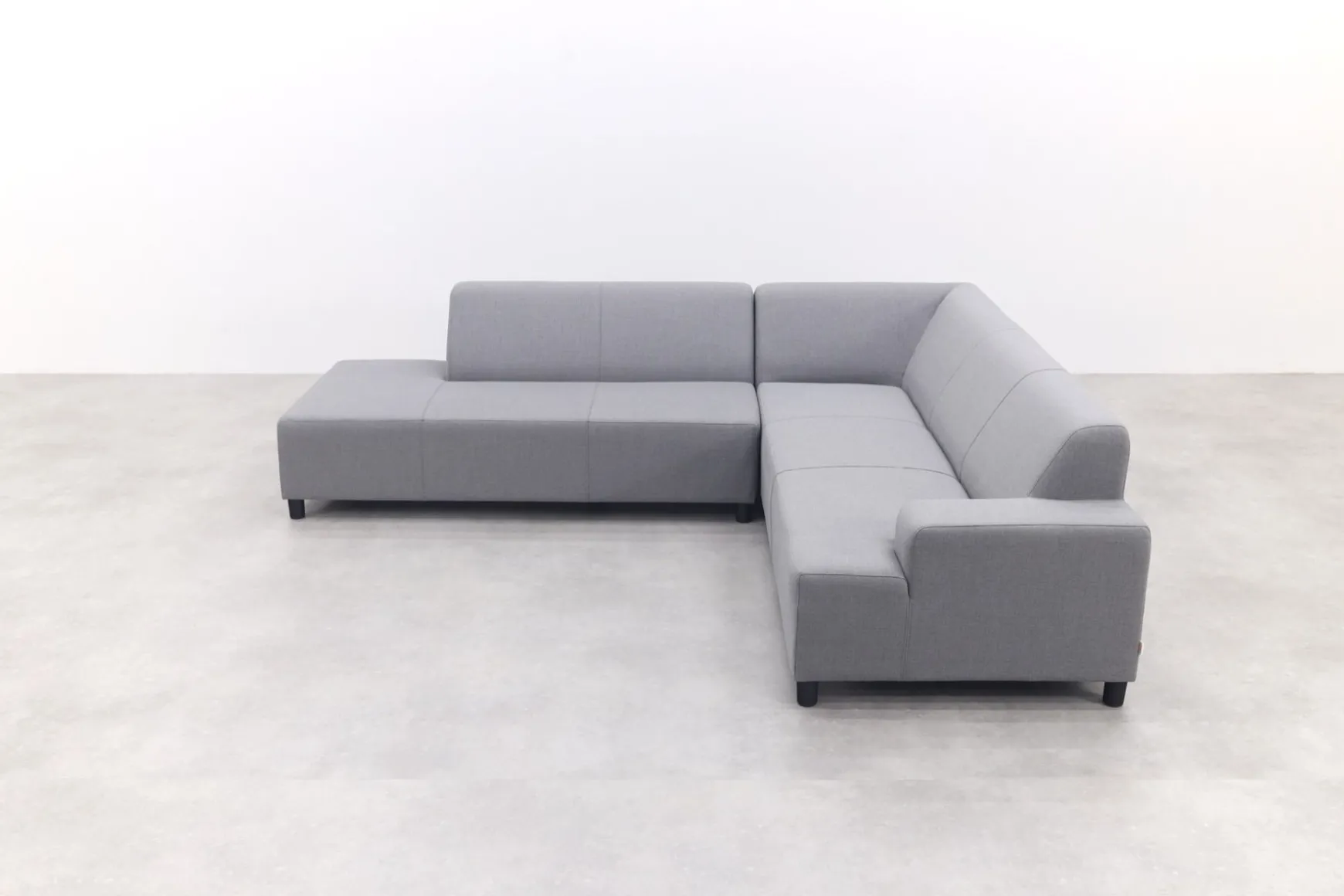 Malaga hoekbank loungeset chaise longue - Lichtgrijs