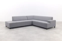 Malaga hoekbank loungeset chaise longue - Lichtgrijs