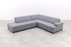 Malaga hoekbank loungeset chaise longue - Lichtgrijs