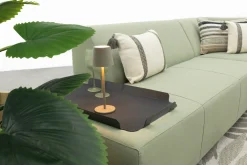 Malaga/Mindo - hoekbank loungeset chaise longue - green
