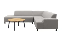 Malaga/Mindo - hoekbank loungeset chaise longue - taupe