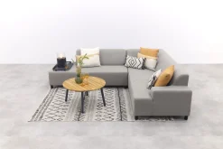 Malaga/Mindo - hoekbank loungeset chaise longue - taupe