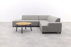 Malaga/Mindo - hoekbank loungeset chaise longue - taupe