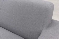 Malaga/Mindo - hoekbank loungeset chaise longue - lichtgrijs