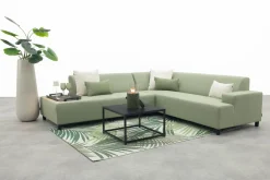 Malaga/Toronto - hoekbank loungeset chaise longue - green
