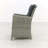 Mante wicker tuinstoel - Paloma grijs