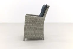 Mante wicker tuinstoel - Paloma grijs