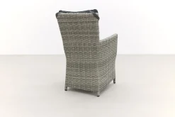 Mante wicker tuinstoel - Paloma grijs