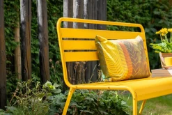 MaximaVida Max metalen tuinbank 127 cm. - Okergeel