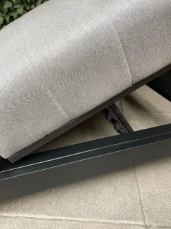 Mexico sunbrella ligbed 200x85 cm. - Lichtgrijs