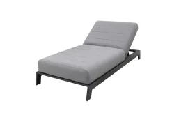 Mexico sunbrella ligbed 200x85 cm. - Lichtgrijs