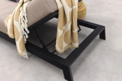 Mexico sunbrella ligbed 200x85 cm. - Taupe