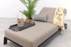 Mexico sunbrella ligbed 200x85 cm. - Taupe