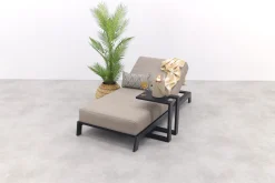 Mexico sunbrella ligbed 200x85 cm. - Taupe