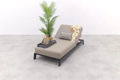 Mexico sunbrella ligbed 200x85 cm. - Taupe