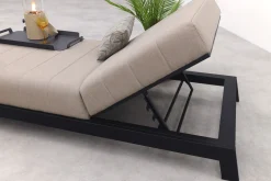 Mexico sunbrella ligbed 200x85 cm. - Taupe