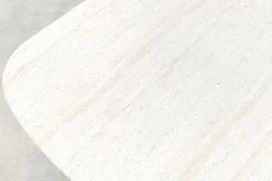Milan dining tuintafel met travertine look 240x100 cm. - Latte