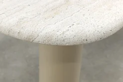 Milan dining tuintafel met travertine look 240x100 cm. - Latte