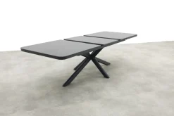 Montreal uitschuifbare tuintafel 200-260x100 cm. - Antraciet/Keramiek - Op=Op