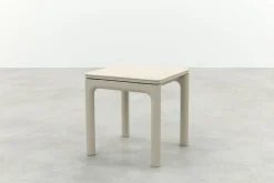 Moretti keramiek bijzettafel 45x45 cm. - Mokka
