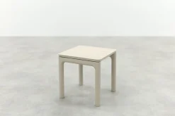 Moretti keramiek bijzettafel 45x45 cm. - Mokka