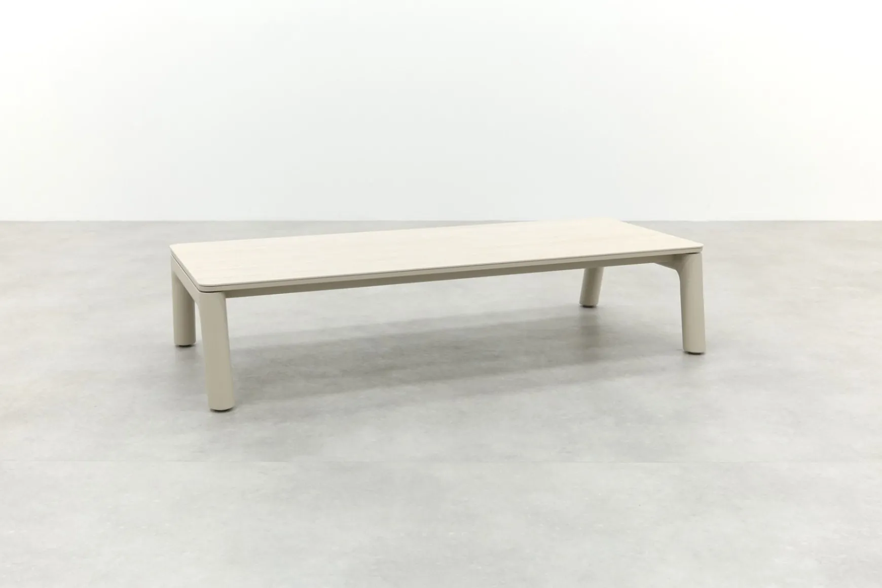 Moretti keramiek loungetafel 180x70 cm. - Mokka