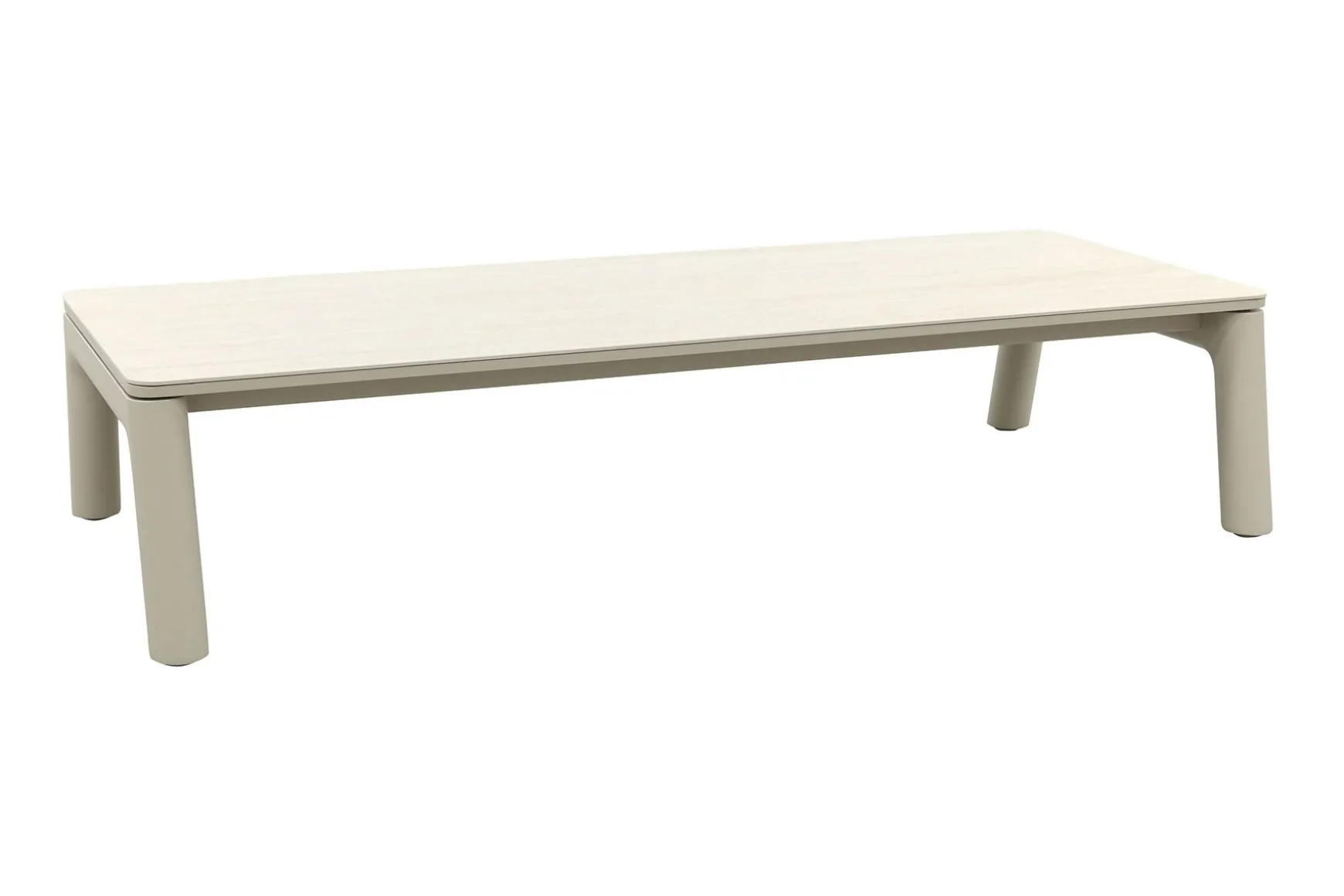 Moretti keramiek loungetafel 180x70 cm. - Mokka