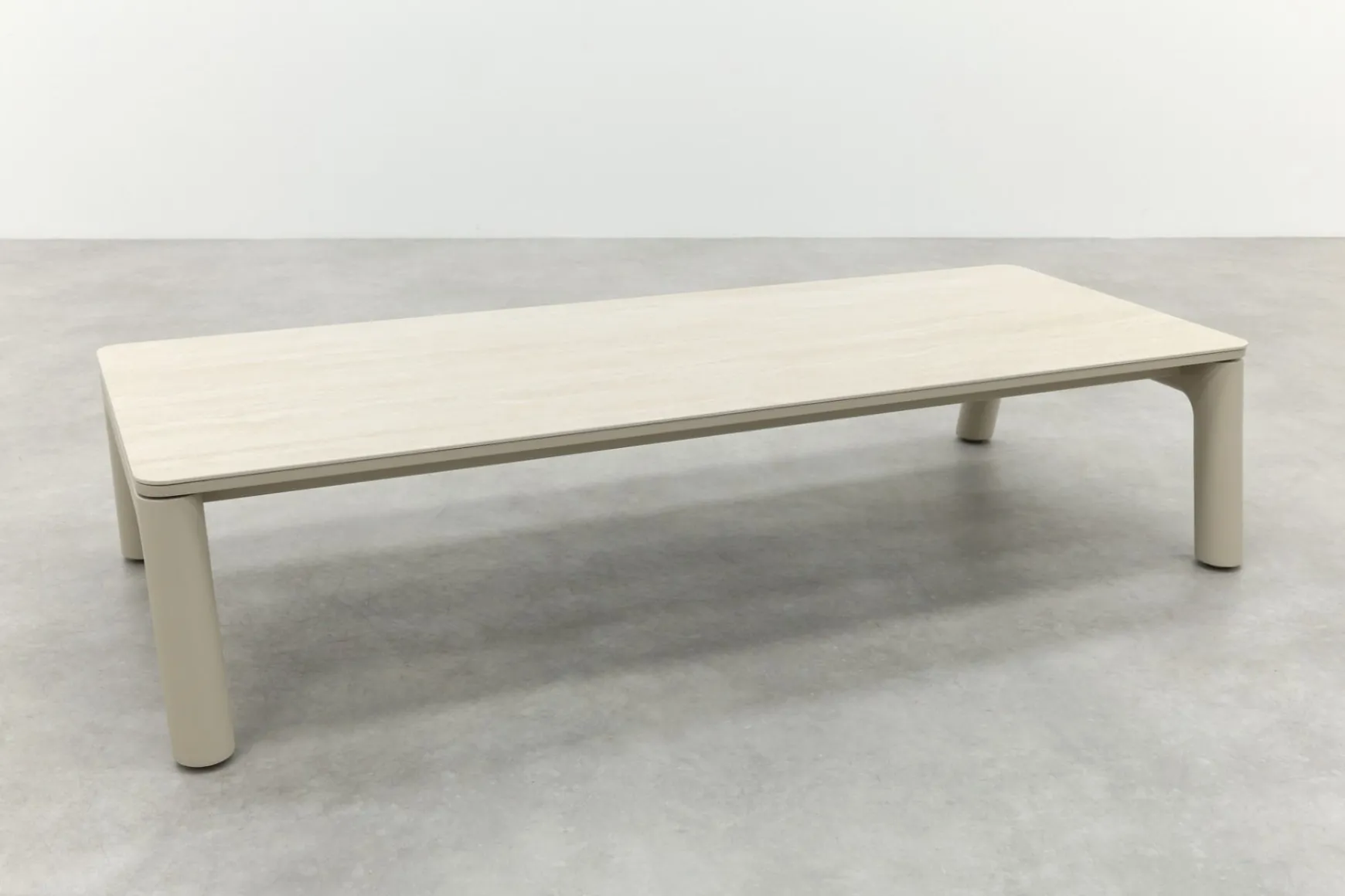 Moretti keramiek loungetafel 180x70 cm. - Mokka