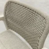 Moretti rope loungestoel (small) - Mokka
