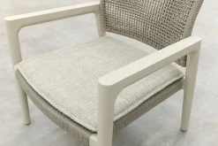 Moretti rope loungestoel (small) - Mokka
