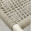 Moretti rope stapelbare dining tuinstoel - Mokka