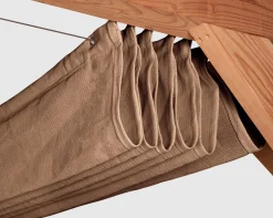 Nesling Harmonica schaduwdoek 290x400 cm. - Zand
