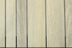 Nola tuintafel 210x90 cm. - Antraciet/Houtlook - 6 persoons