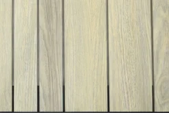 Nola tuintafel 90x90 cm. - Antraciet/Houtlook