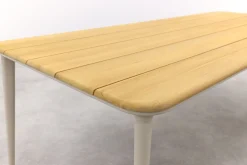 Ohio/Alaska teak tuinset voor 6 personen 240x100 cm. - Mokka (OP=OP)