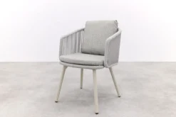 Ohio/Alaska teak tuinset voor 6 personen 240x100 cm. - Mokka (OP=OP)